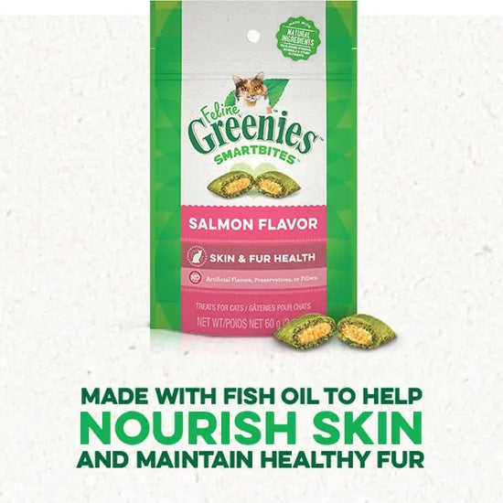 Made with fish oil to help nourish skin and maintain healthy fur