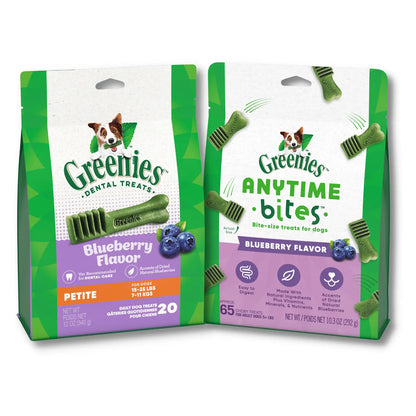 GREENIES Summer Blueberry Bundle, Petite Size