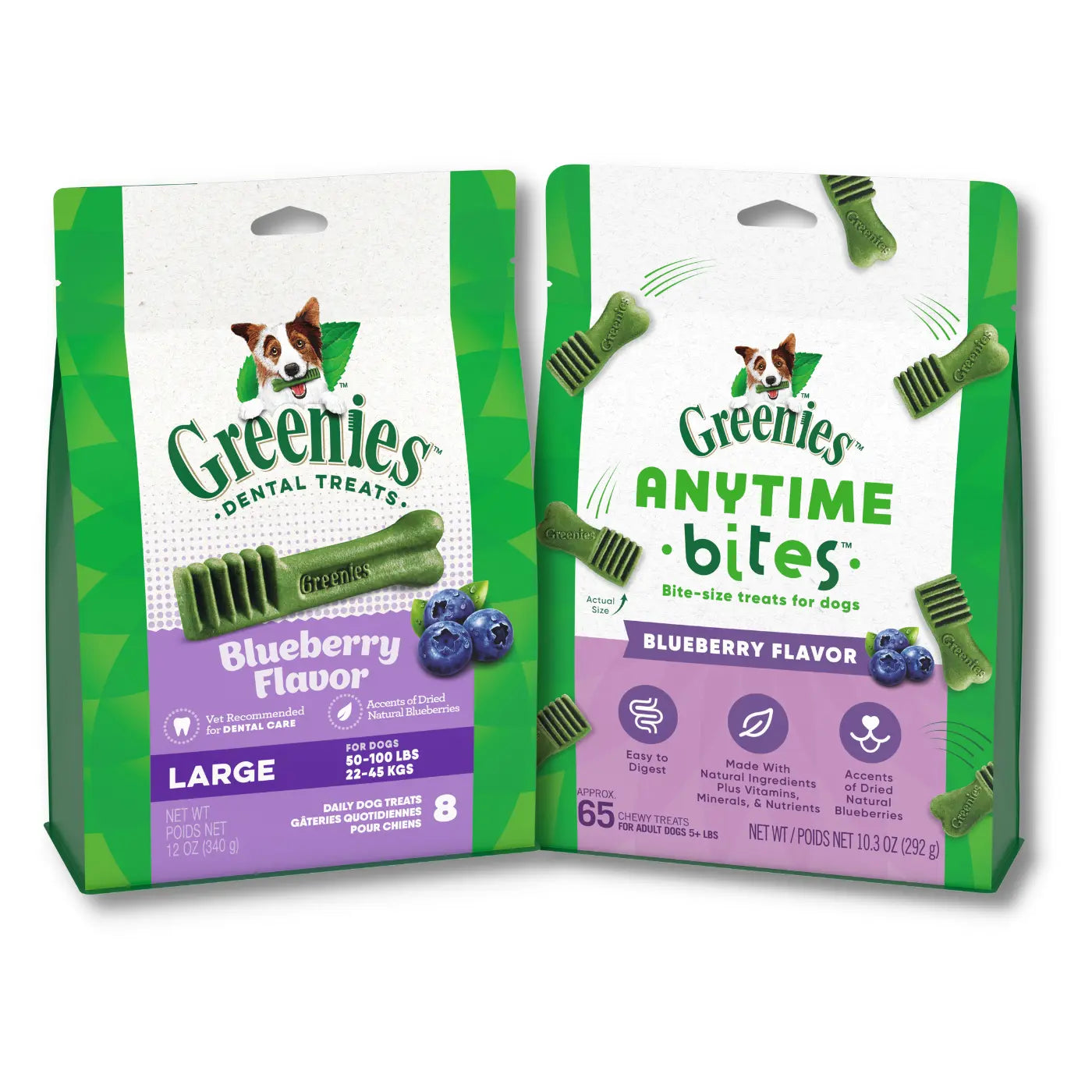 GREENIES Summer Blueberry Bundle, Large Bone Size