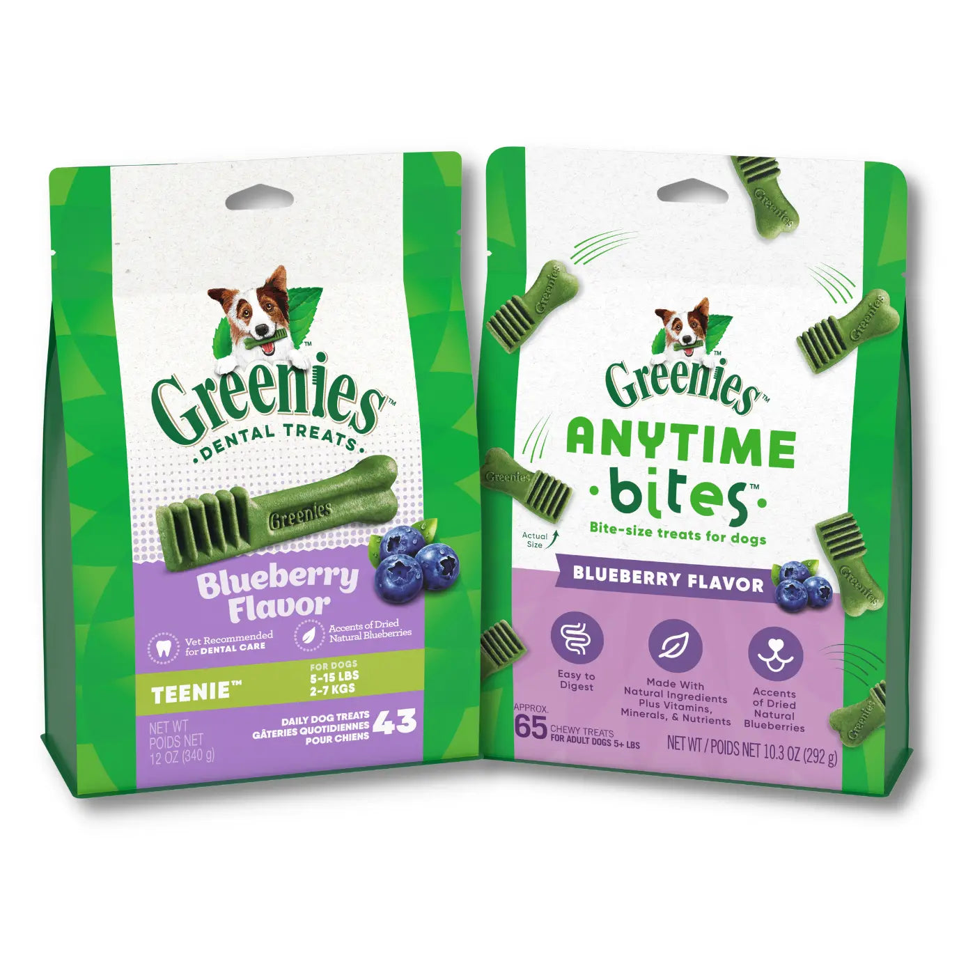 GREENIES Summer Blueberry Bundle, Teenie Size