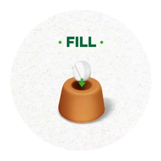 Fill illustration for FELINE GREENIES PILL POCKETS