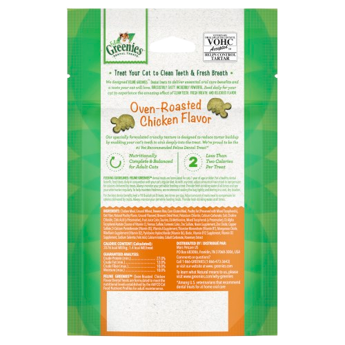 image GREENIES__Feline_Dental_Cat_Treat_Oven-Roasted_Chicken_Flavour_60g-2-removebg-preview