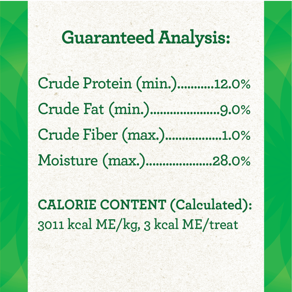 Feline PILL POCKETS Chicken Flavor Cat Treats guaranteed analysis image