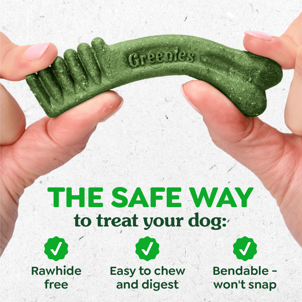Adult Dental Dog Treats Regular Size Sweet Potato guaranteed analysis image